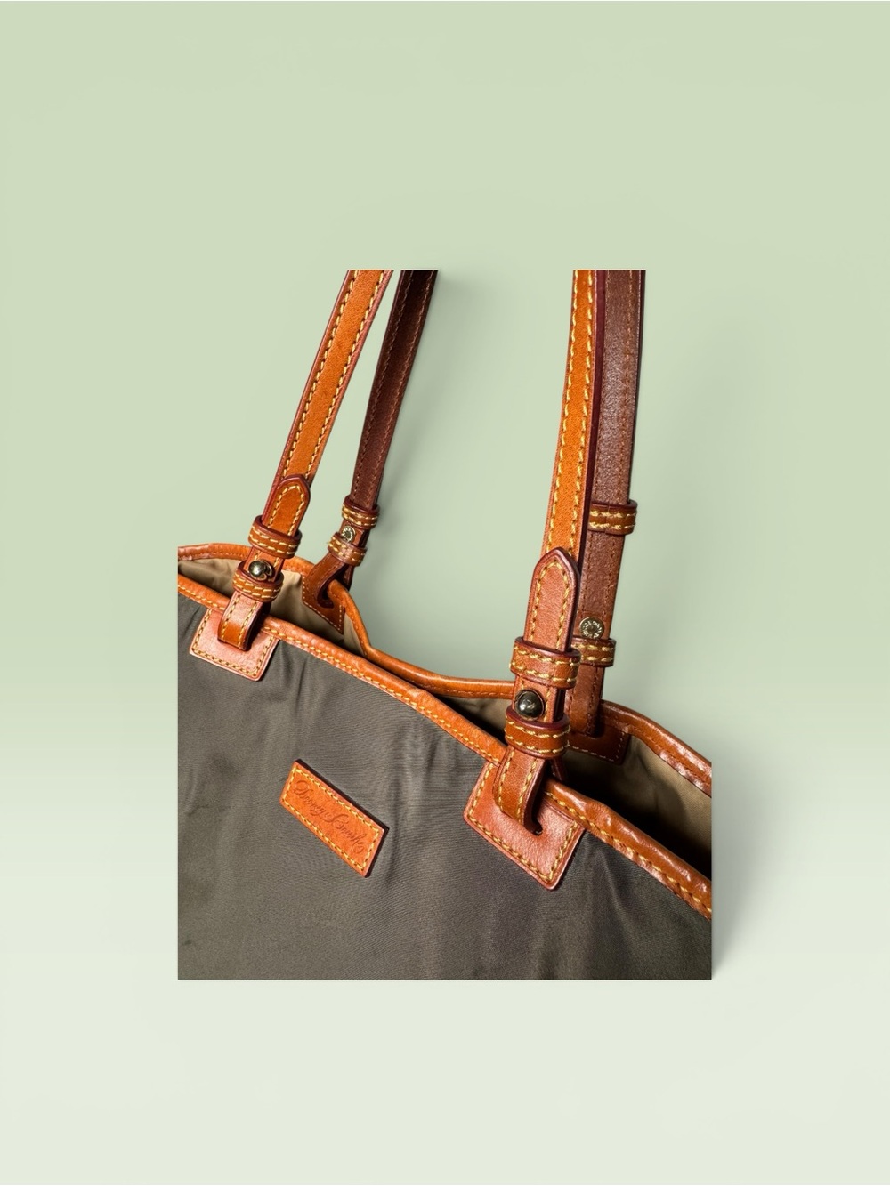 Dooney & Bourke Nylon Tote Bag - Picture 2 of 11